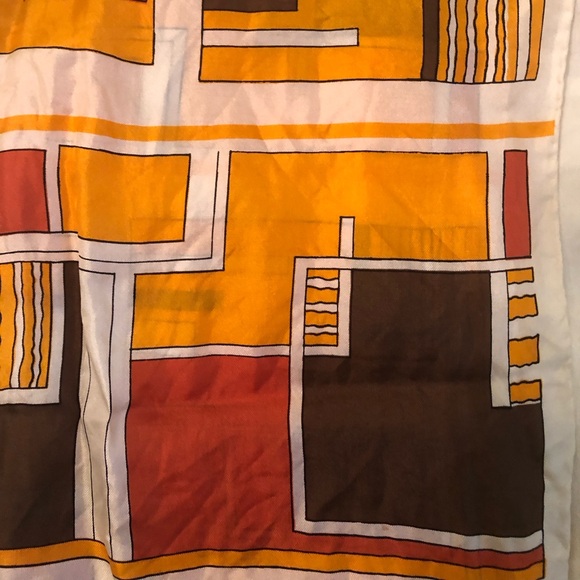 Geometric Pattern Scarf - Multicolor - Picture 4 of 5